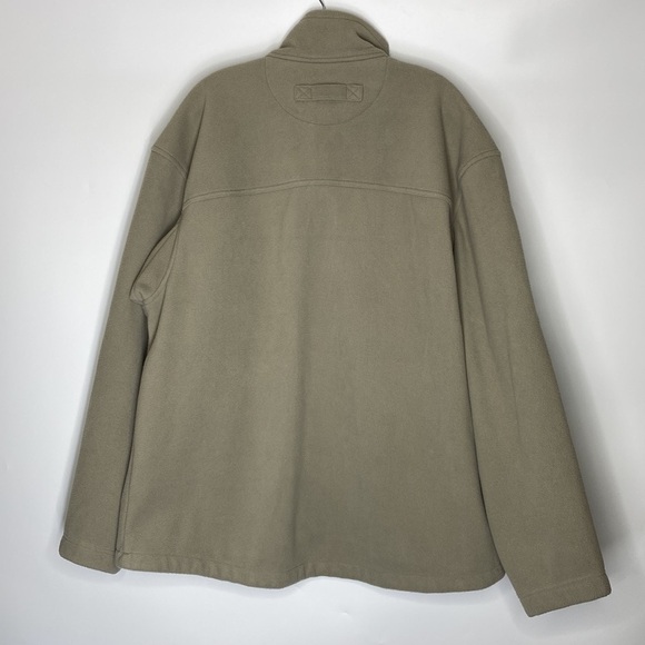 Duluth Trading Shoreman Fleece Windproof Jacket Size XL Beige - Picture 2 of 4